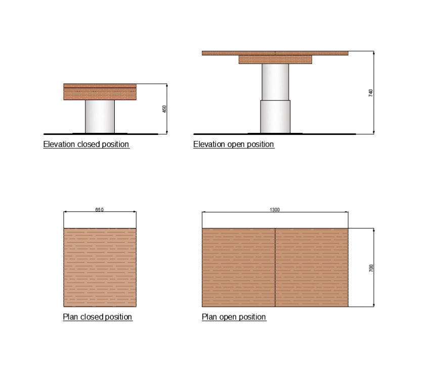 Electric stainless steel pedestal detail 3d model layout autocad file