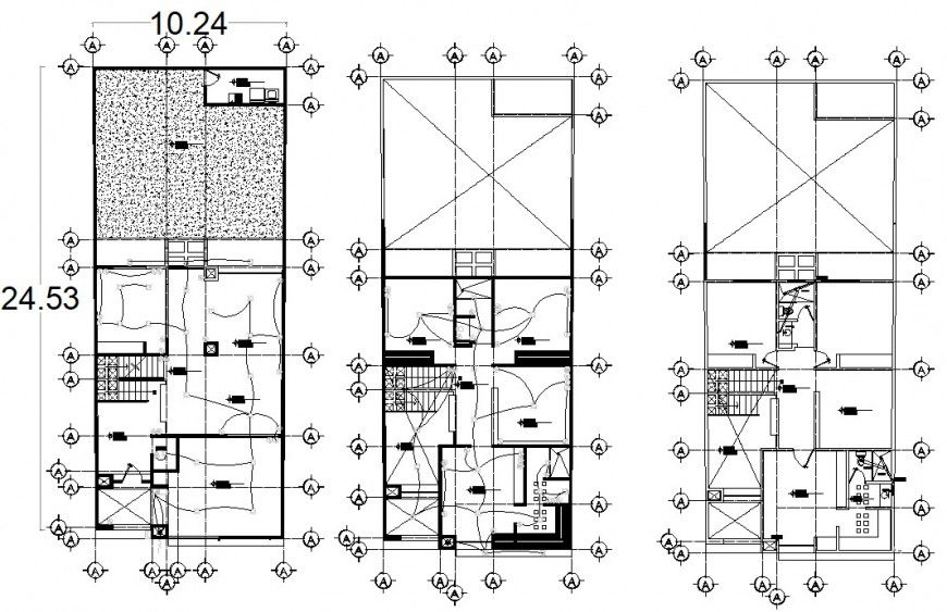 Electrical layout plan details drawings in house 2d view dwg file