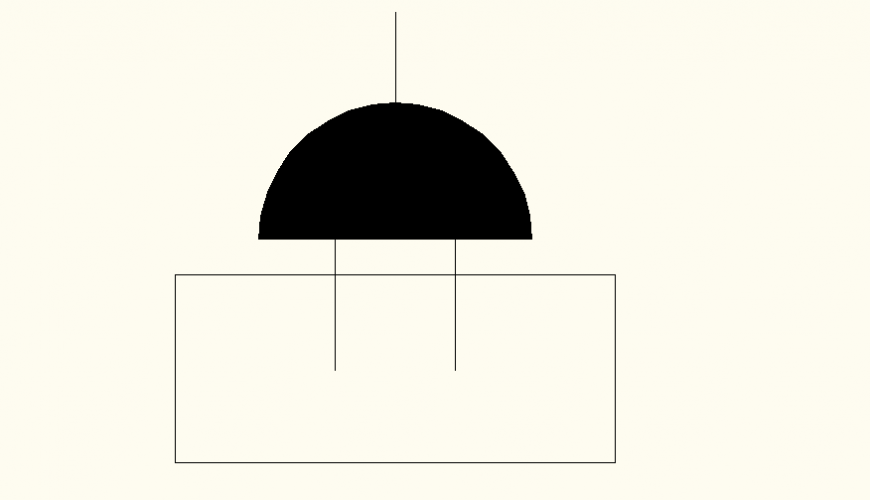 Electrical - Shaver Point Symbol detail autocad file