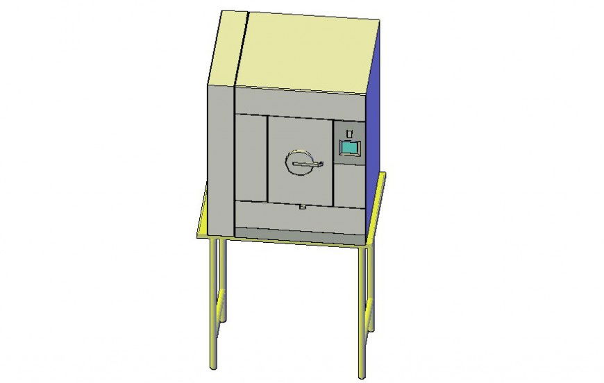 Electrical automation units details drawing in autocad