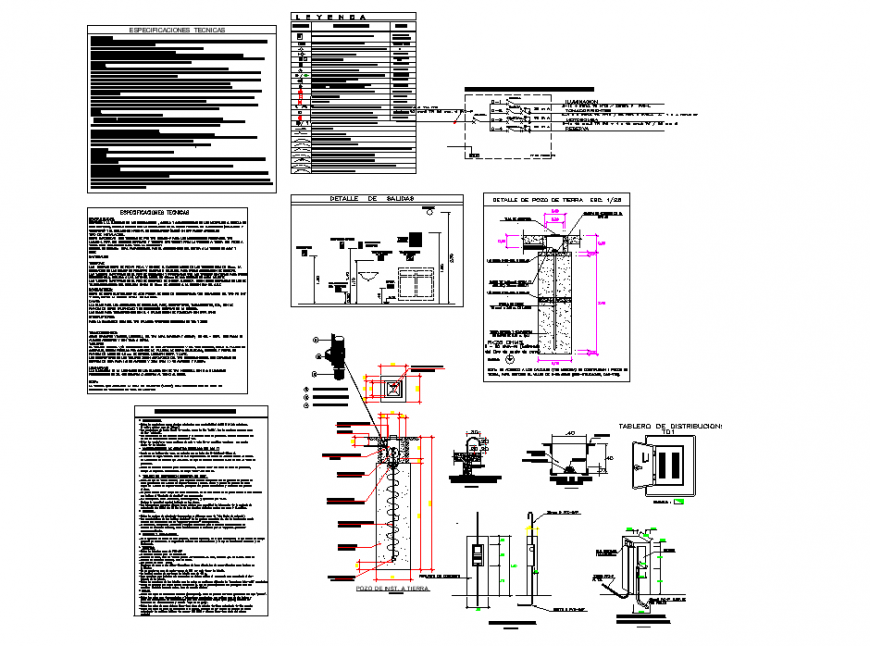 Electrical circuit board section plan layout file