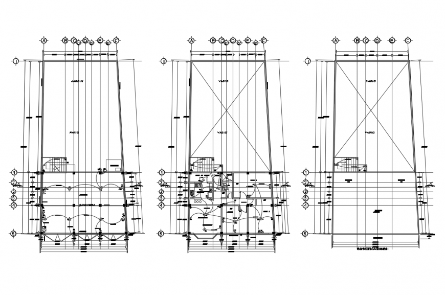 Electrical installation plan in building detail 2d view autocad file