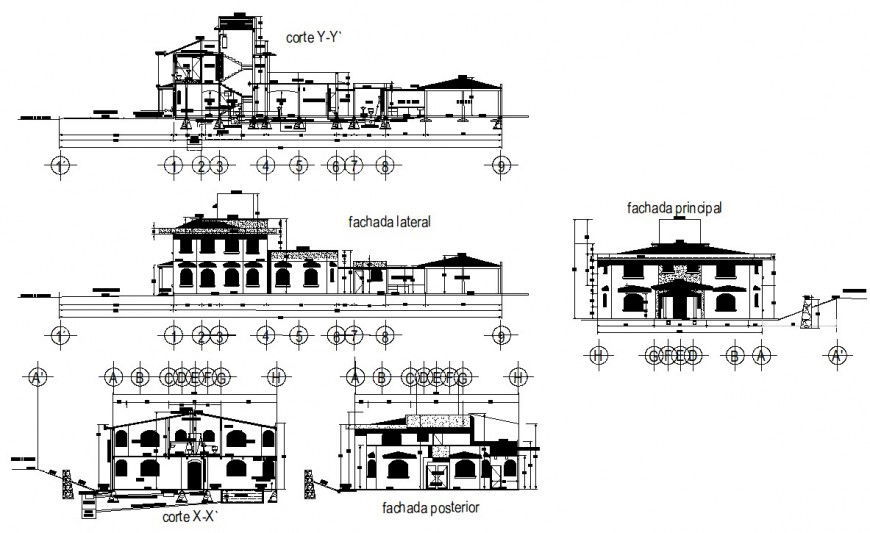 Electrical layout CAD plan drawings of buildung dwg autocad file