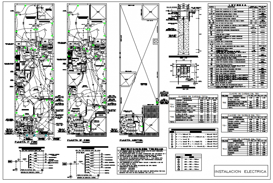 Electrical line diagram design