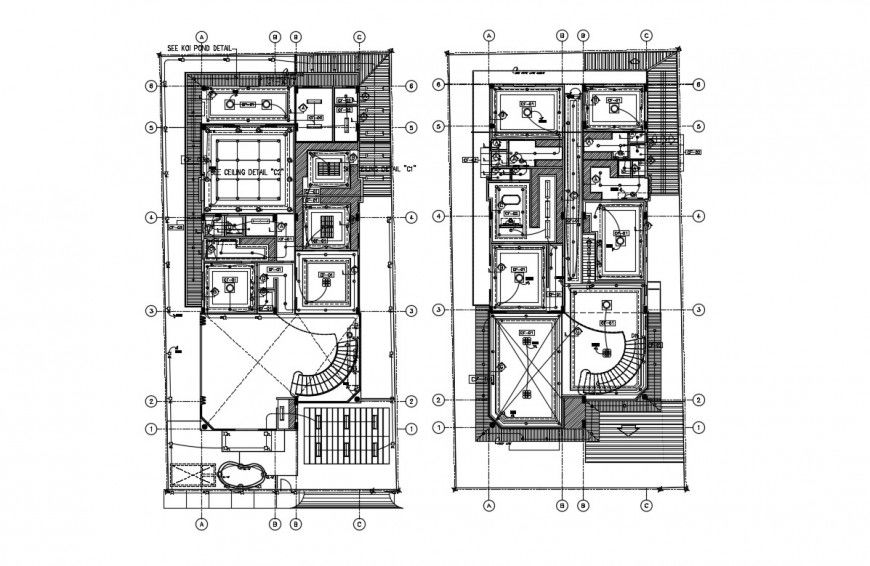 Electrical mill park layout plan dwg autocad file