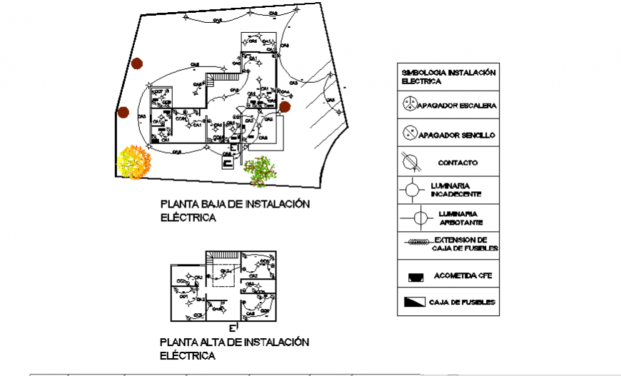 Electrical plan design simple house plans design drawing