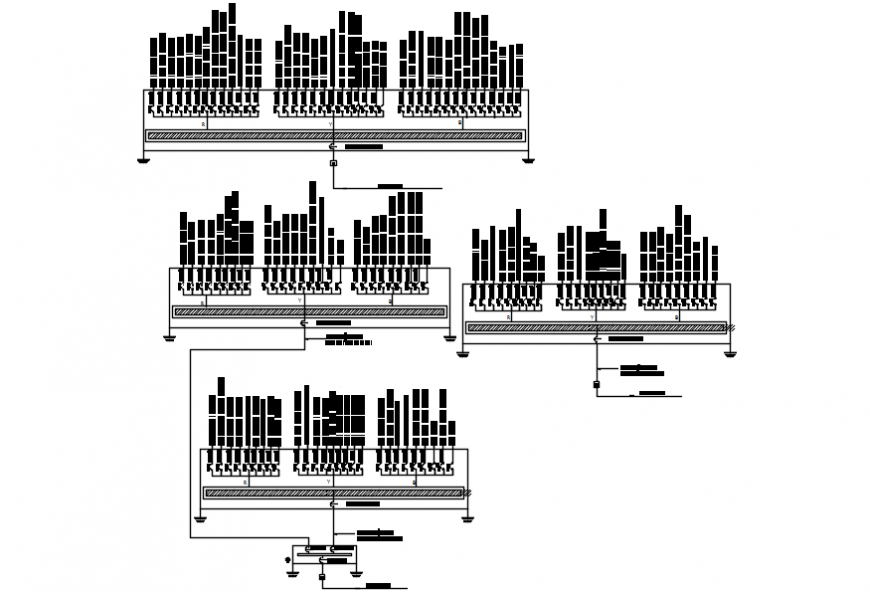 Electrical riser diagram for office cad drawing details dwg file