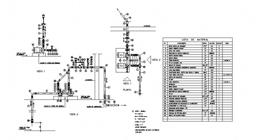 Electrical services, diagram and installation drawing details for petrol pump services dwg file