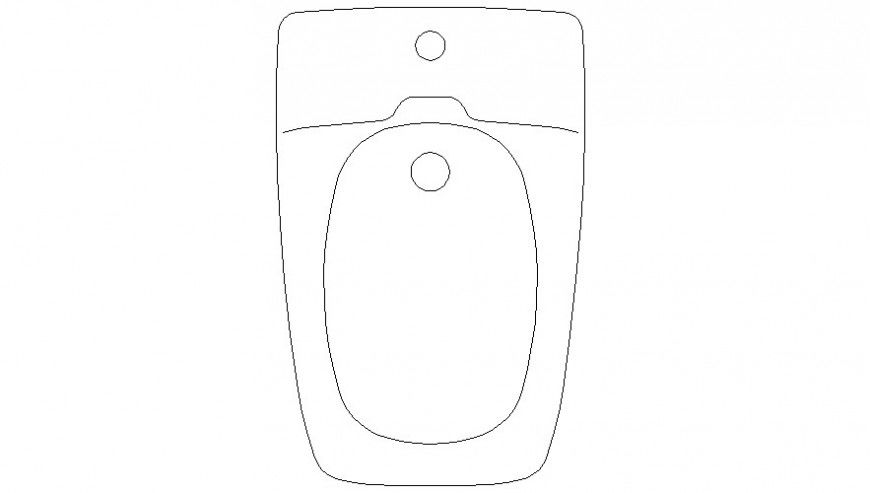 Elevation 2d view drawings details of watercloset sanitary units dwg file