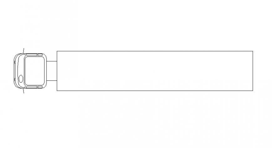 Elevation drawings 2d view of truck blocks vehicle units AutoCAD software file