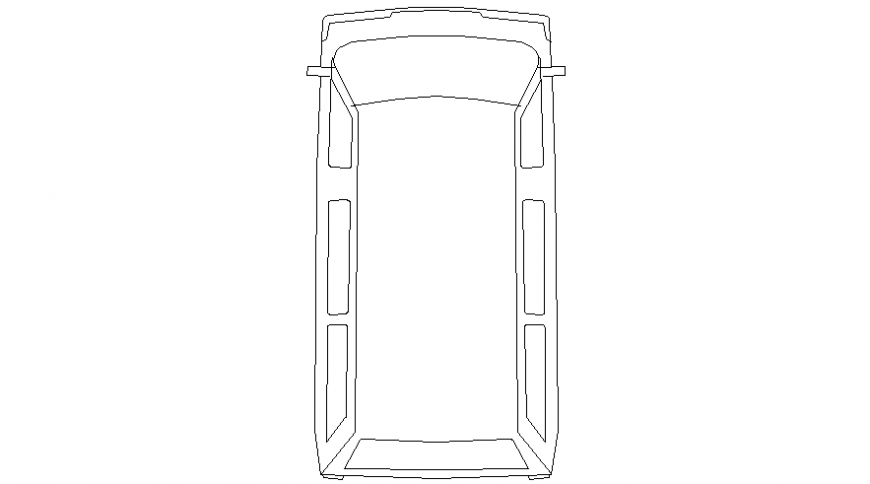 Elevation drawings details of transportation vehicle blocks dwg autocad file