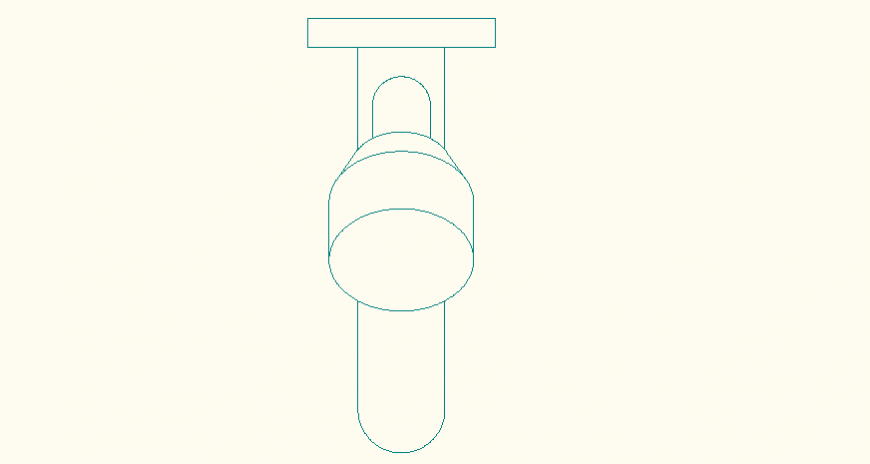 Elevation of Tap detail plan layout file