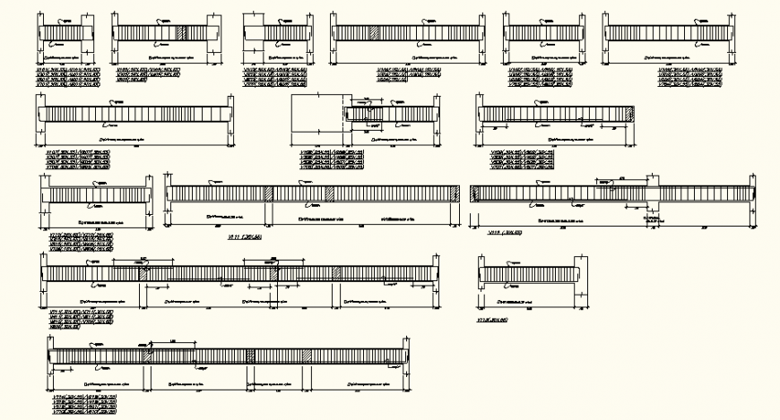 Elevation of column and beam connection detail autocad file