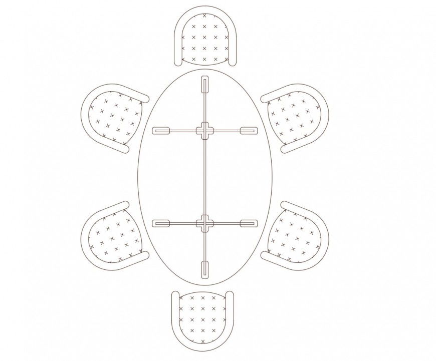 Elevation of office table 2d view CAD furniture block autocad file