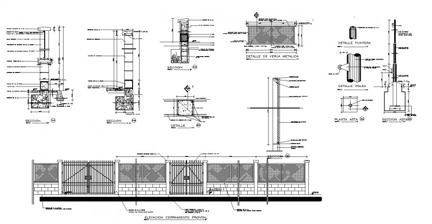 Enclosure detail drawing in dwg AutoCAD file.