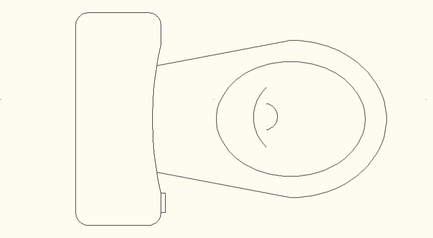 English modern sitting toilet detail elevation dwg file,