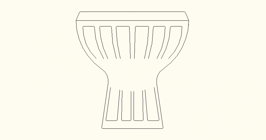 English sitting toilet detail elevation autocad file