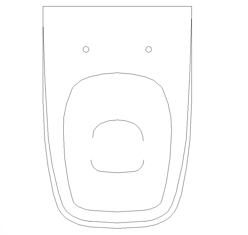 English toilet detail 2d view CAD blocks layout dwg file