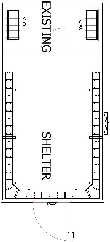 existing plan layout in AutoCAD, Dwg file.