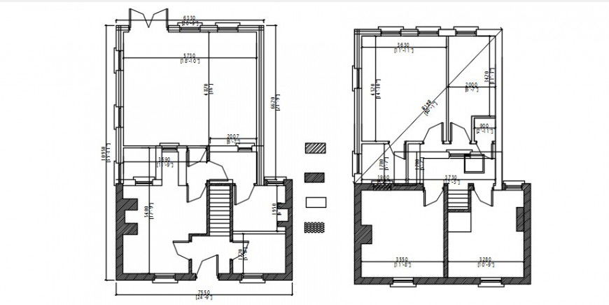 Extension to house floors framing plan structure drawing details dwg file