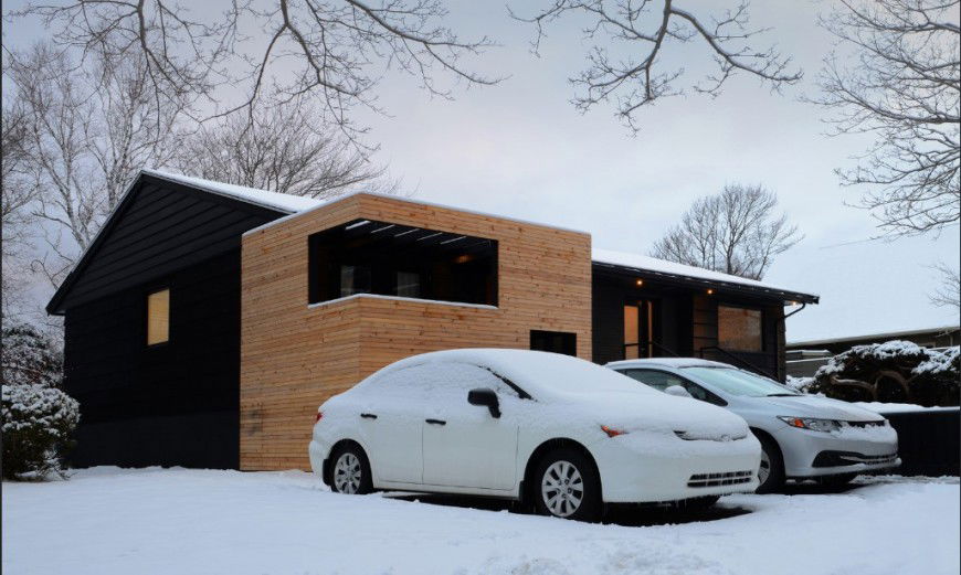 Exterior 3d model drawing details of beautiful snow house jpg file