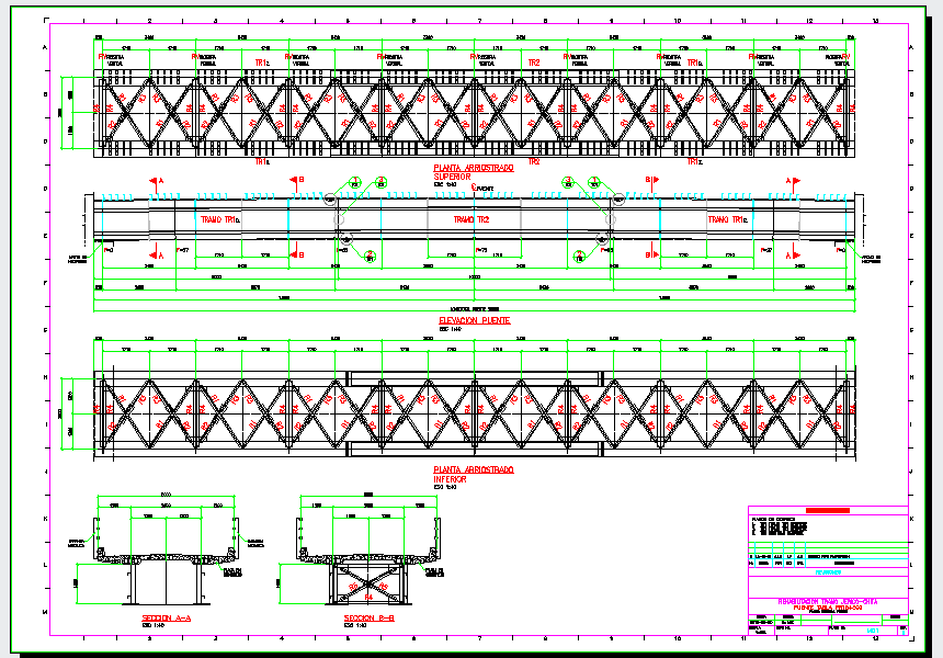 Metal Bridge Beam design