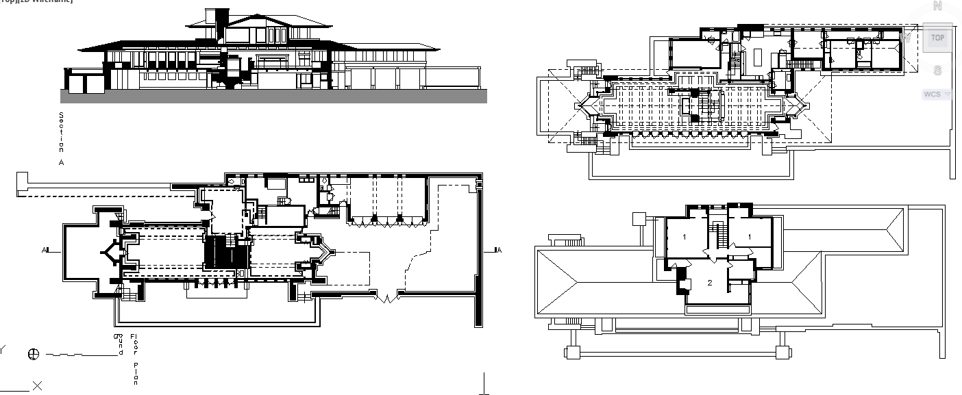 Robie House plan
