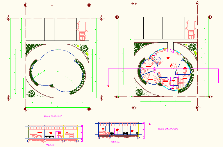 Simple Clinic Plan DWG File Download for Medical Design Ideas