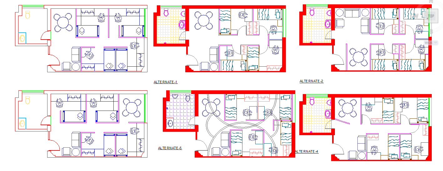 Small Hotel room design