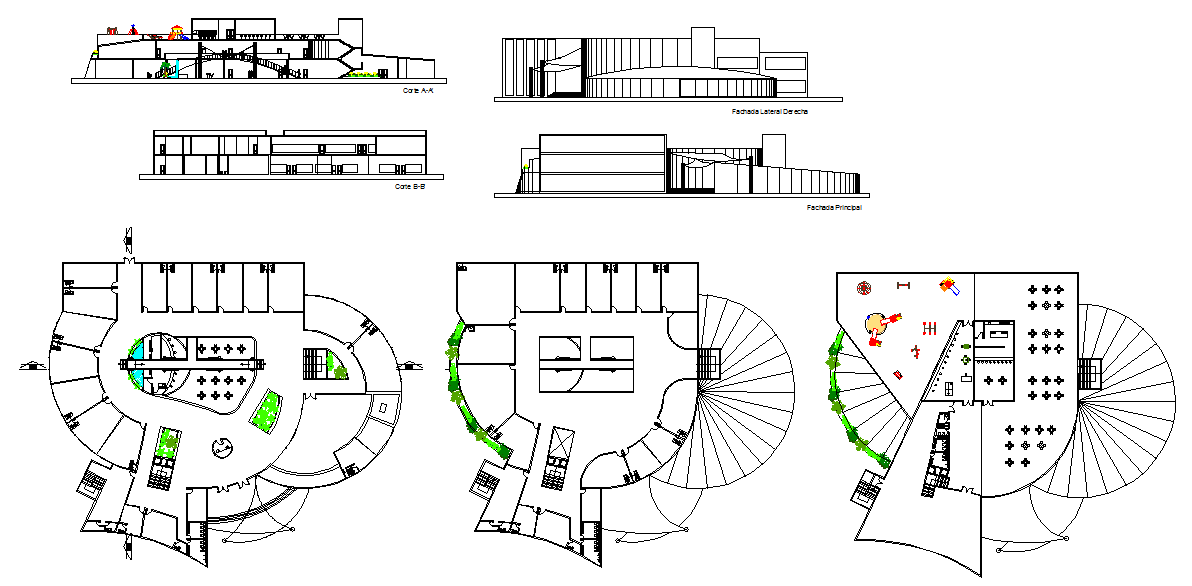 Public shopping market Design
