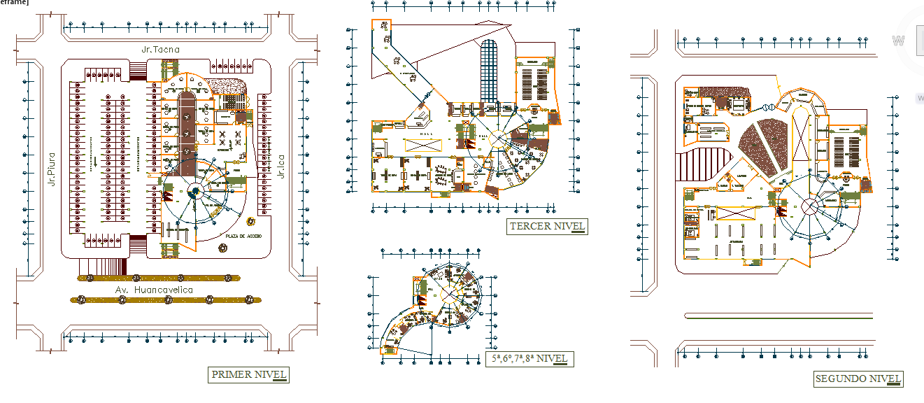 Shopping Centre Lay-out