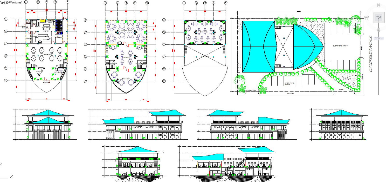 Restaurant detail & layout