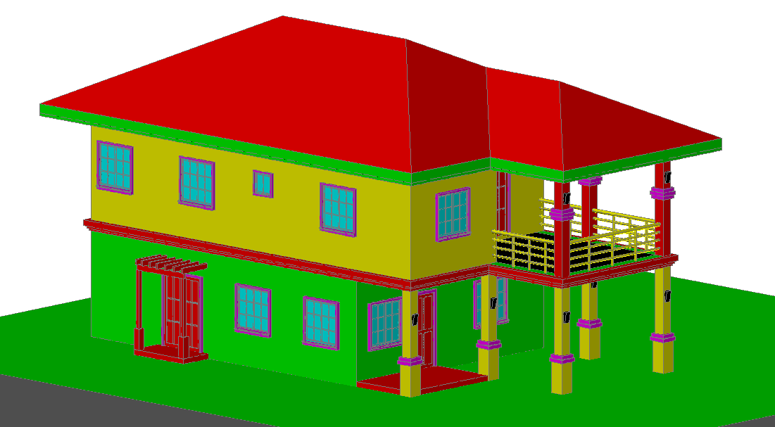3D House Detail