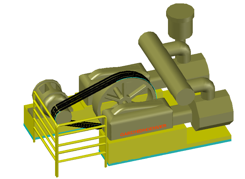 3D Compressor Machine