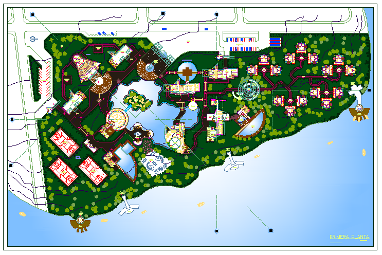 Modern Hotel Lay-out