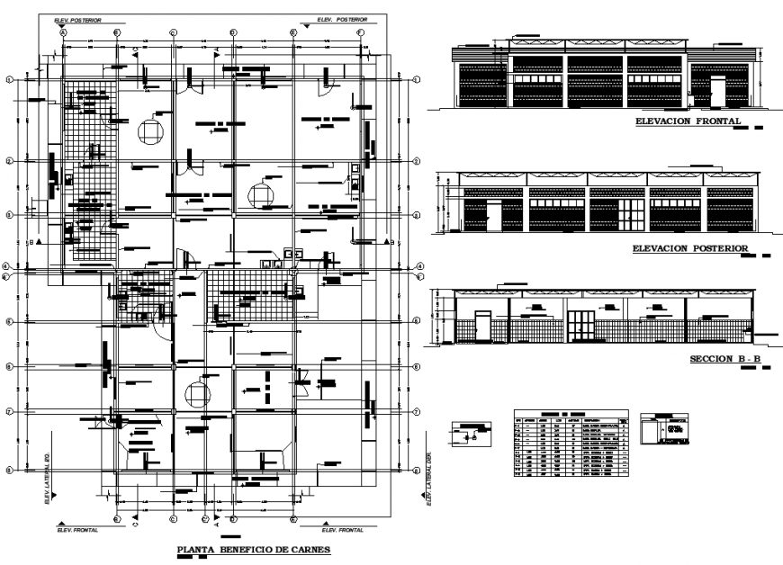 Factory drawing in dwg file.