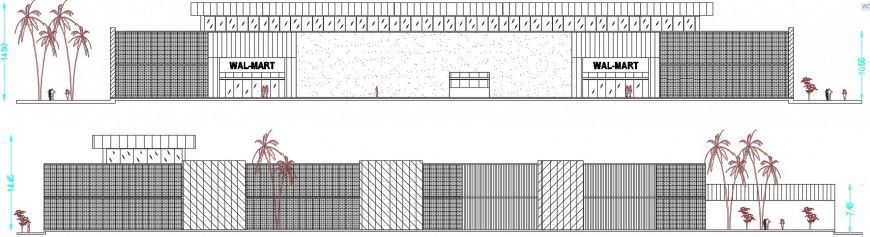 Factory store outlet elevation file