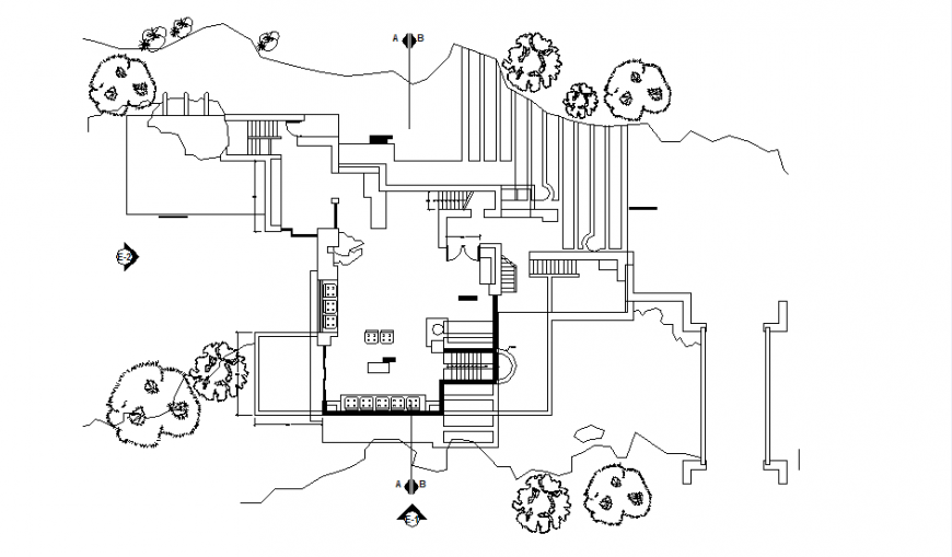 Falling water frank Lloyd right detail