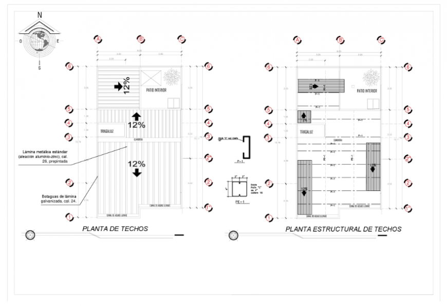 False ceilings layout design drawing of 2BHK house design drawing