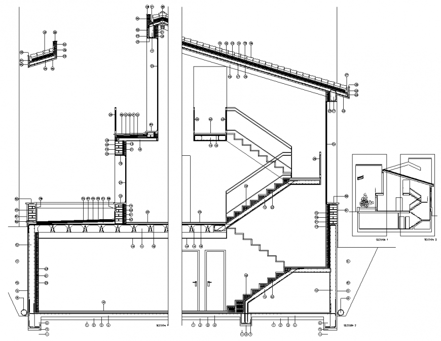 Family housing area construction design with housing area view dwg file
