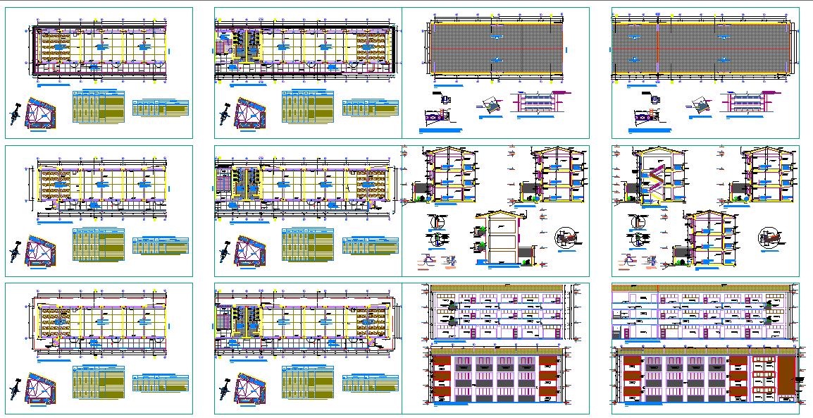 School plan design file