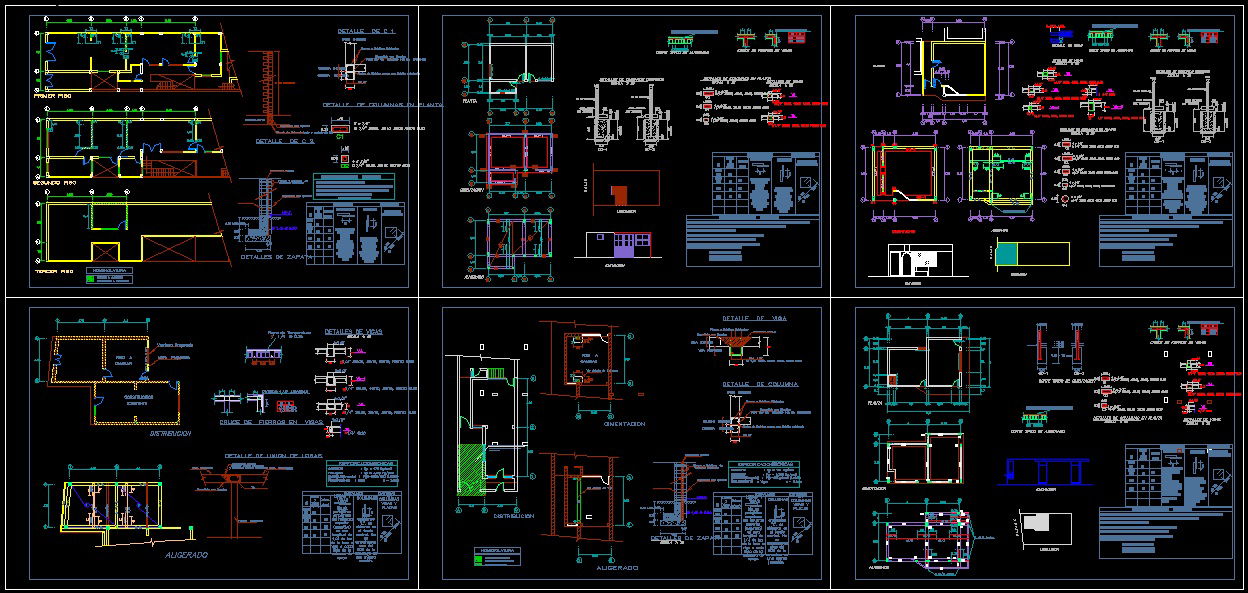 House Design AutoCAD File with Complete 2D Architectural Floor Drawing