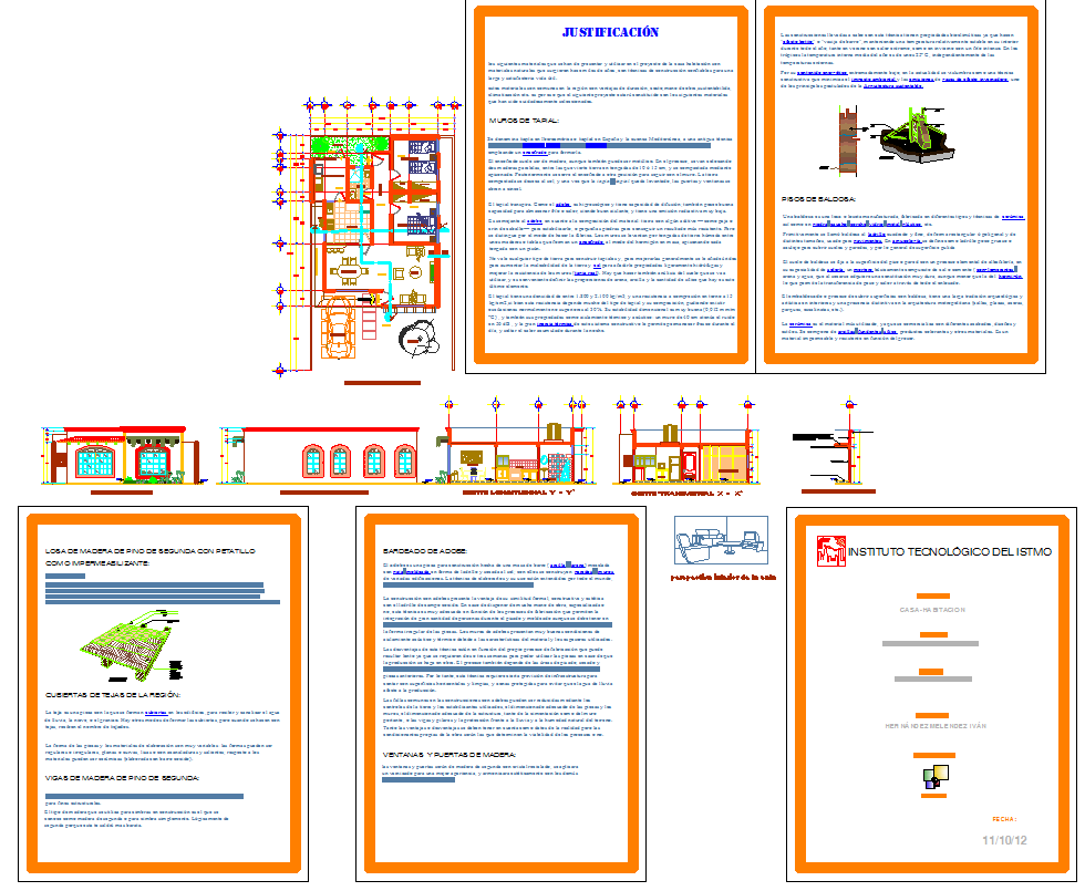Eco House Design DWG with Sustainable Layouts and Green Materials