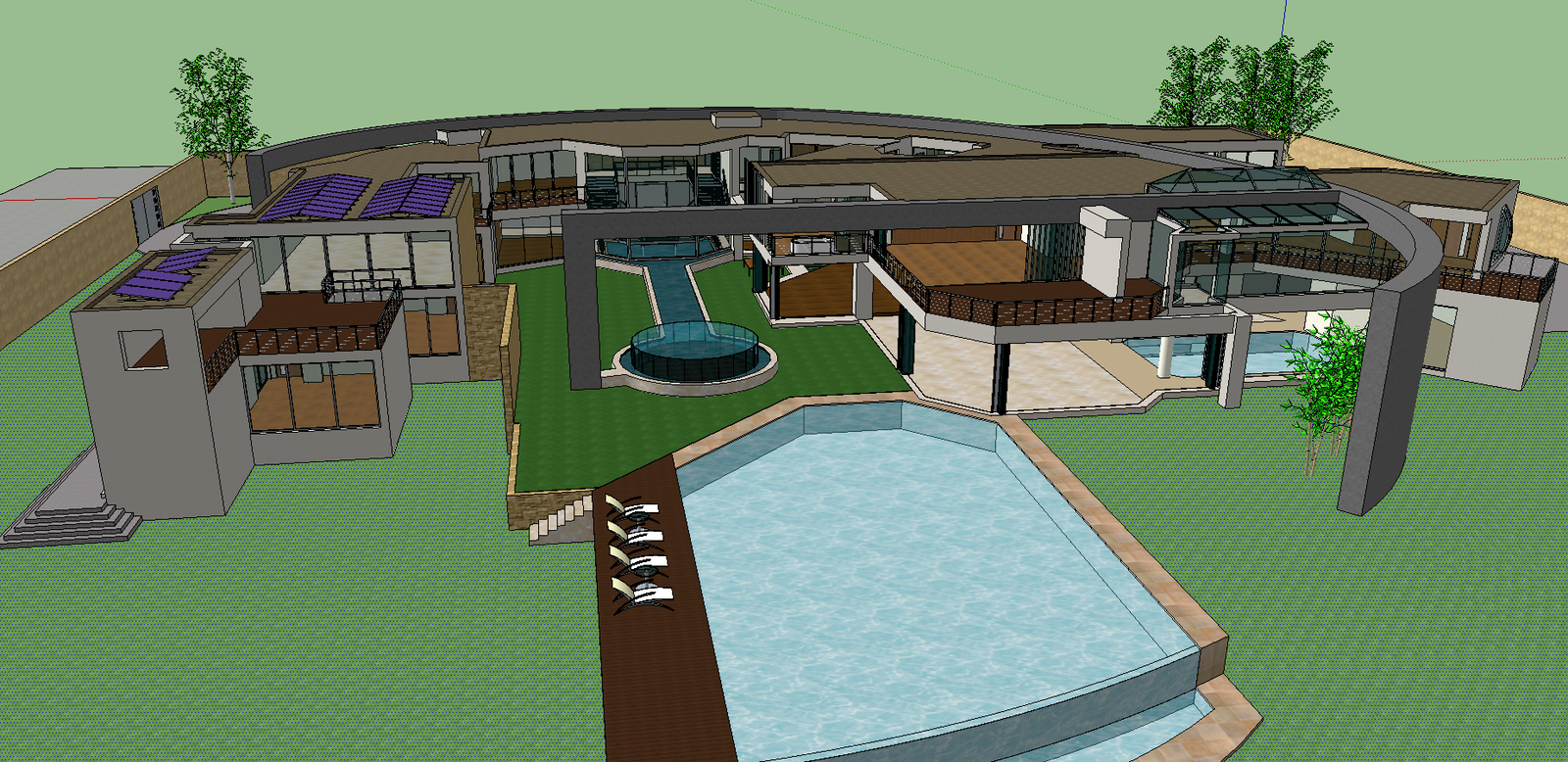 Modern Bungalows Design