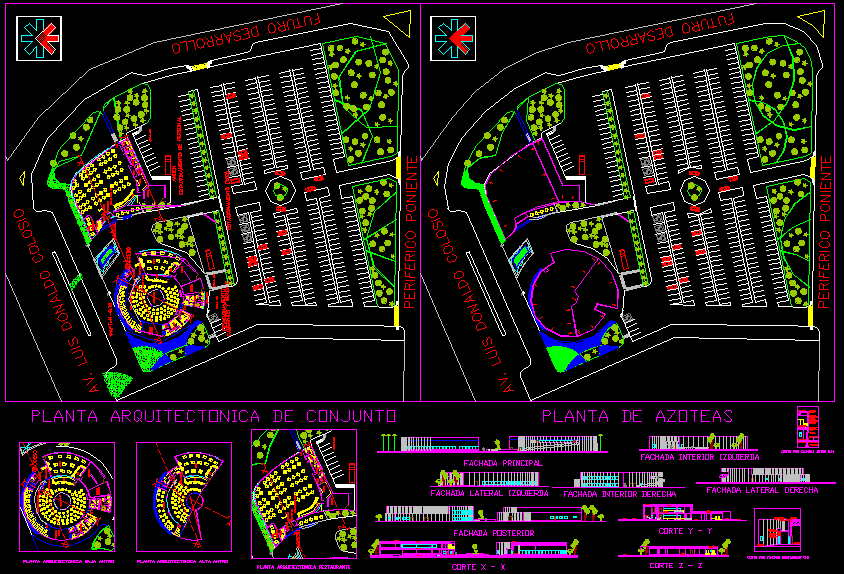 Restaurant DWG Design with 2D Layout Plan for Interior Projects