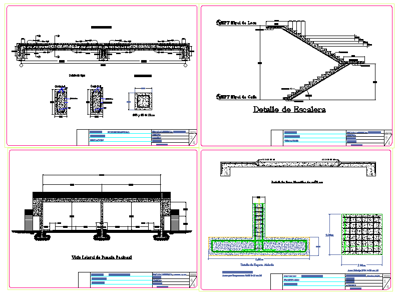 Bridge stair design project