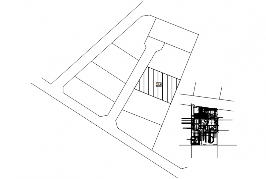 Field house layout and its general plan in auto cad file