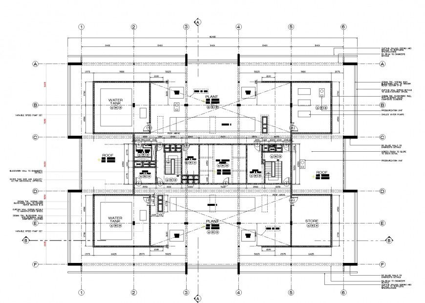 First floor house working plan layout file