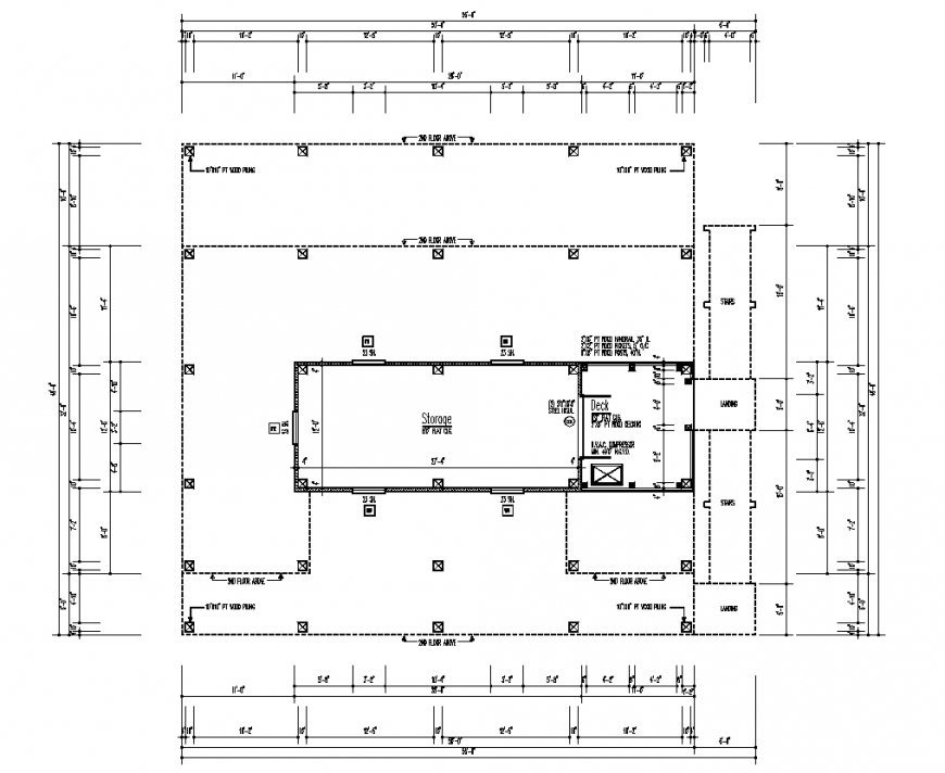 First floor housing design with architectural plan dwg file