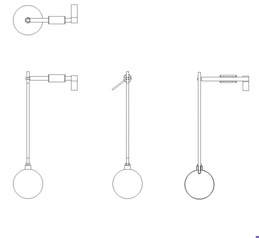 Floating Ball Sub assembly detail dwg file